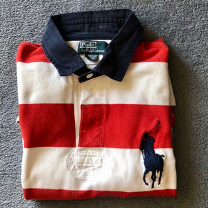 Ralph Lauren Polo Rugby Shirt Size Large